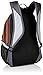 Hurley Men's Honor Roll Solid Blocked Backpack, Dark Grey/Wolf Grey/Total Orange, One Size