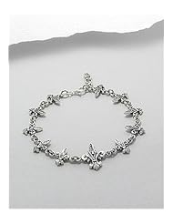 Fleur de lis Bracelet In 92.5 Sterling Silver