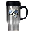 Orlando Magic Stainless Steel Travel Mug - Primary Logo NBA Basketball