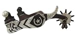 Silver Engraving Jingle Bobs Chap Guard Show Spurs Mens