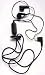 GENUINE SAMSUNG GH59-04446A BULK PACK STEREO HANDSFREE HEADSET BLACK SUITABLE FOR SAMSUNG C170, ...
