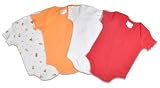 Baby's Own 4 Pack Rib All In One, Assorted Colours And Prints, 12 Months
