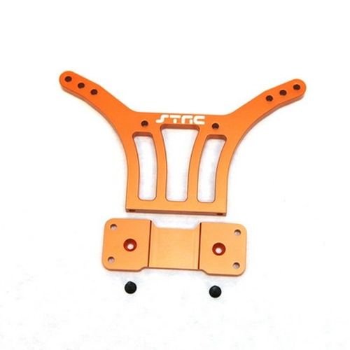 ST Racing Concepts STH85208RO Aluminum Heavy Duty Rear Shock Tower for The HPI Blitz and E-Firestorm, Orange