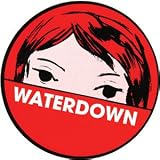 WATERDOWN - Logo - Round Sticker