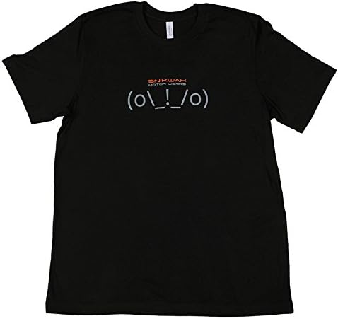 snikwah motor werks Men's VW Beetle Typographical Symbol T-Shirt (Large, Black)