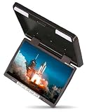 Produkt-Bild: Deckenmonitor 39,63cm (wie 15,6 Zoll) Diagonale, 16:9, Hochaufl&ouml;sendes Display mit 1280*RGB*800, Inklusive IR -Transmitter, Pal & NTSC, Fernbedienung, 2x Video & 1x Audio - Anschl&uuml;sse, mit Dachinnenbeleuchtung, Schwarz