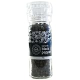 Organic Black Peppercorn Grinder