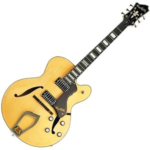 deal NEW HAGSTROM THE MASTERSTROKE JIMMY NATURAL VINTAGE JAZZ HOLLOW ELECTRIC GUITAR Reviews