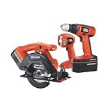 Factory-Reconditioned Black & decker 18V Cordless 3-Tool Combo Kit CDC318C-2