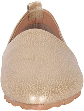 MCnelly's Bedazzled & Faux Leather Ribbon Bow Slip-on Comfy Sneakers Flat Shoes (shoes-037-1-235)