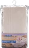 Nursery Time Baby Afghan-Antique White