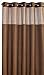 Hookless Mystery Fabric Shower Curtain, Brown