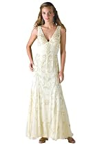 Formal Evening Gown. Silk Beaded Tank Dress for Prom, Party, Wedding by Sean Collection (50102)