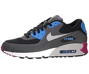 Nike Air Max 90 Essential - Black / Wolf Grey-Anthracite-White, 12 D US