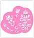 Carry Wht
Golf Balls Keep Calm and Carry On -Gift Set of 2