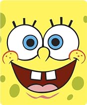 CharacterWorld Spongebob Face Fleece Blanket