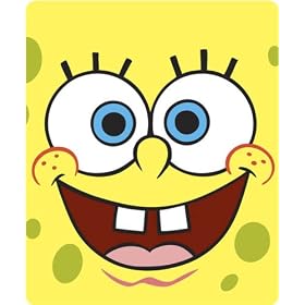 CharacterWorld Spongebob Face Fleece Blanket