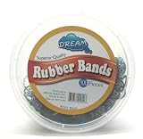 Dream Rubber Bands Black 500's Tub (Case of 6)