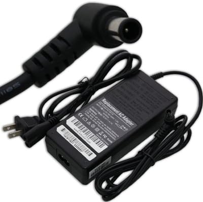 NEW AC Power Charger for Sony Vaio PCG-613A SVT131A11L vgn-fj57sp VGN-N395E VGP-AC19V10 VGN-FS8900 Notebook +US Cord
