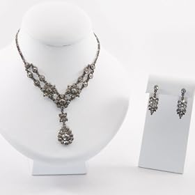 Antique Crystal Necklace Set