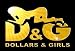 Sports : D&G Dollars & Girls Kapuzensweatshirt hellgrau / Gold