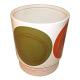 Dot Swirl Wastebasket (10.75x11x11.5)