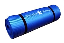 Thrive on Wellness Thick Yoga Mat - Best Comfort for Spine/Joints with Strap for Travel 72"x24"x1/2"