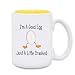 Funny Saying Cute Egg Mug/Coffee Cup An Original Design