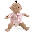 Rosy Cheeks Baby Girl Doll Tan by North American Bear