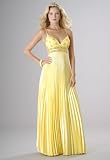 Beaded Evening Dress - Prom Dress, Party, Formal Gown by Sean Collection (50180) Yellow