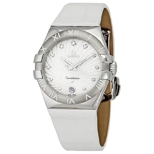 Omega Women's 123.13.35.60.52.001 Constellation Quartz Diamond Bezel Watch