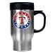 Texas Rangers MLB Stainless Steel Travel Mug - Primary Logo by Great American Products