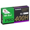 Fujifilm Fujicolor Pro 400H Color Negative Film ISO 400, 120mm, 5 Roll Pro Pack