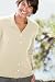Cashmere Collared Cardigan medium off white