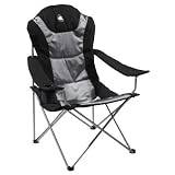 10T Campingstuhl lightBOY, schwarz, 75x60x109 cm