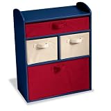 Little Tikes Americana Wood Storage Units with Bins