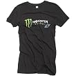 One Industries Monster Confusion Women's Short-Sleeve Race Wear Shirt w/ Free B&F Heart Sticker Bundle - Black