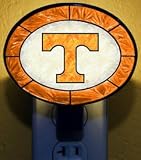 TENNESSEE VOLUNTEERS NCAA College Sports Tiffany Stained Glass NIGHTLIGHT Night Light