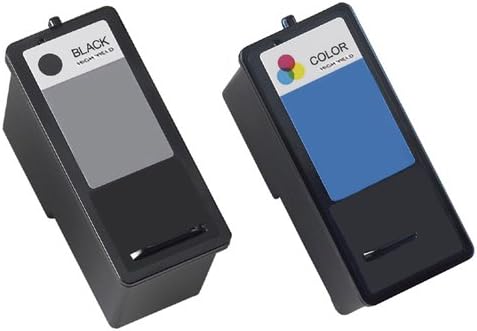 2-Pack Series 11 Remanufactured Hi-Yield Ink for Dell JP451 JP453 All-in-One 948 v505w v505