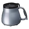 Low Rider No Tip Desk Mug - Silver