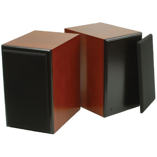 Dayton Audio TW-0.25CH 0.25 cu. ft. 2-Way Speaker Cabinet Pair Cherry