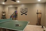 NCAA Charleston Southern Buccaneers Wall Mural Vinyl Sticker Sports Logos A303