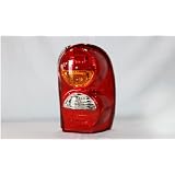 02-04 JEEP LIBERTY (w o Rear FOG LIGHT) TAIL LIGHT SET by TYC