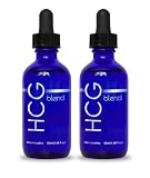 HCG Blend 2 Pack – Complete Online Step By Step Guide FREE – Weight Loss Diet Drops for Men and Women – 2oz – Two 44 Day Supplies