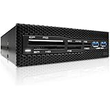 NZXT Aperture M Internal 5.25-Inch Mesh Card Reader with 2x USB 3.0 (AA-APMU3-B1)