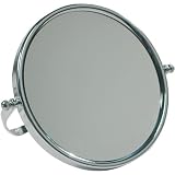 Chrome Standing Mirror 10x
