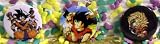 Unique Dragon Ball Z 17 Piece Birthday Cake Topper Featuring 10 Different Characters From The Dragon Ball Z World Sitting On Dragon Ball Z Crystal Balls, 1 Random Large Dragon Ball Z Crystal Ball, And 6 Dragon Ball Z Buttons