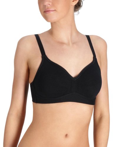 Huber Damen BH (Ohne B&uuml;gel) 5886 / Bra Selection Soft B-Cup, Gr. 95B, Schwarz (SCHWARZ 766 Preisvergleich
