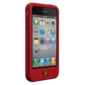 SwitchEasy Colors Silicone Case for iPhone 4 (Crimson)