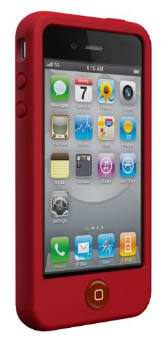 SwitchEasy Colors Silikonh&uuml;lle f&uuml;r Apple iPhone 4 4S rot purpur Crimson Red colours Preisvergleich